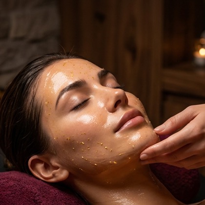 24k gold facial treatment
