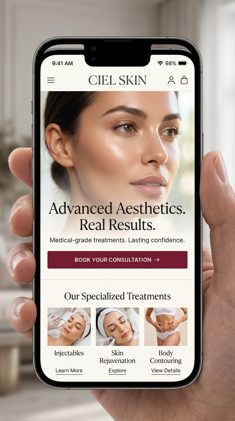 Precision aesthetic wand treatment